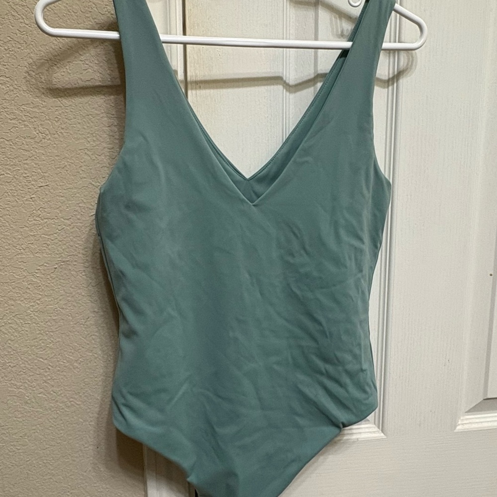 Teal bodysuit